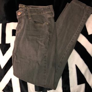 Arizona Grey Jeans Inseam 27.5 Inches